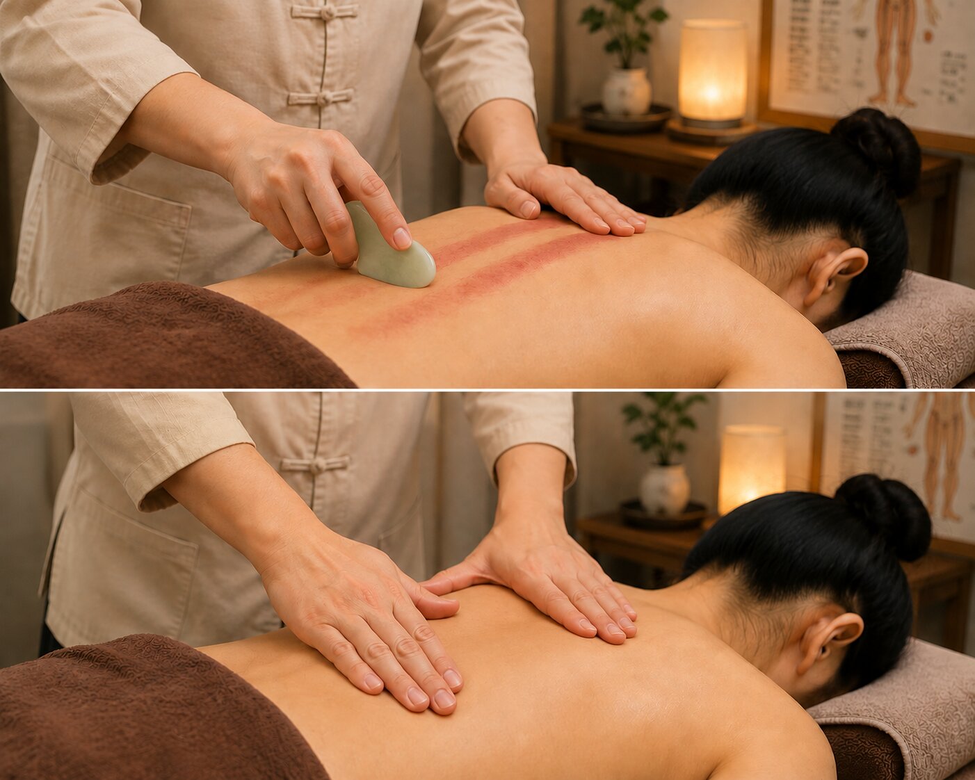 Gua Sha and Tui Na therapy