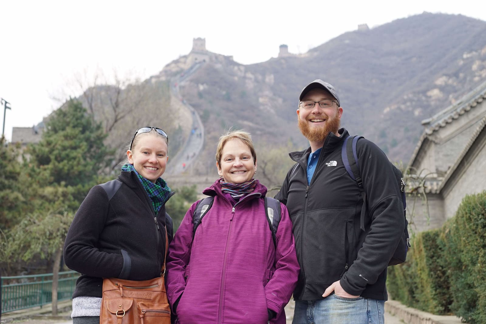Travelers on their journey to China